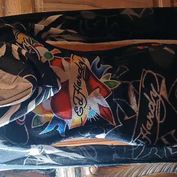 ED HARDY HOODED DRESS/SWEATER  SIZE M - Picture 15 of 16